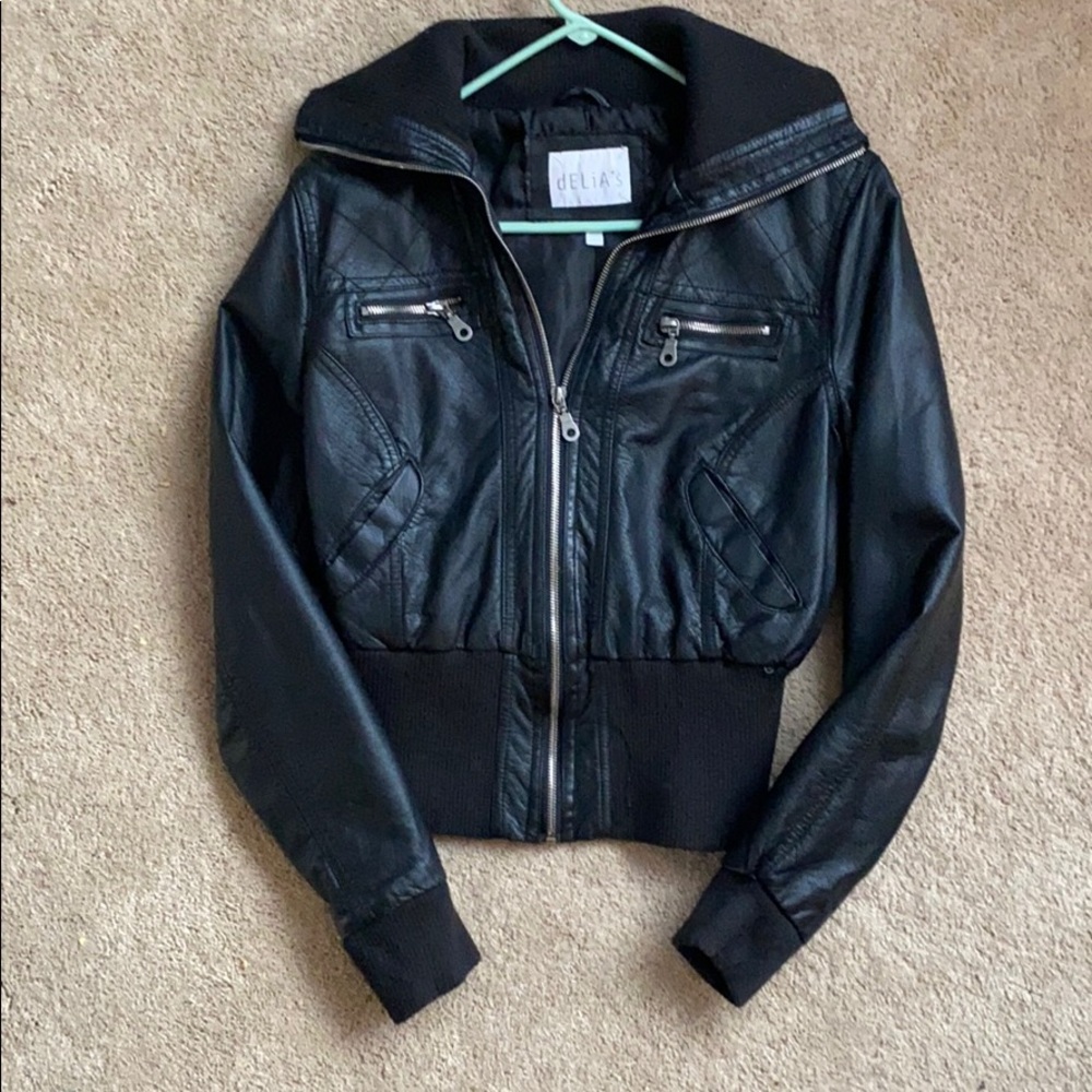 Leather jacket
